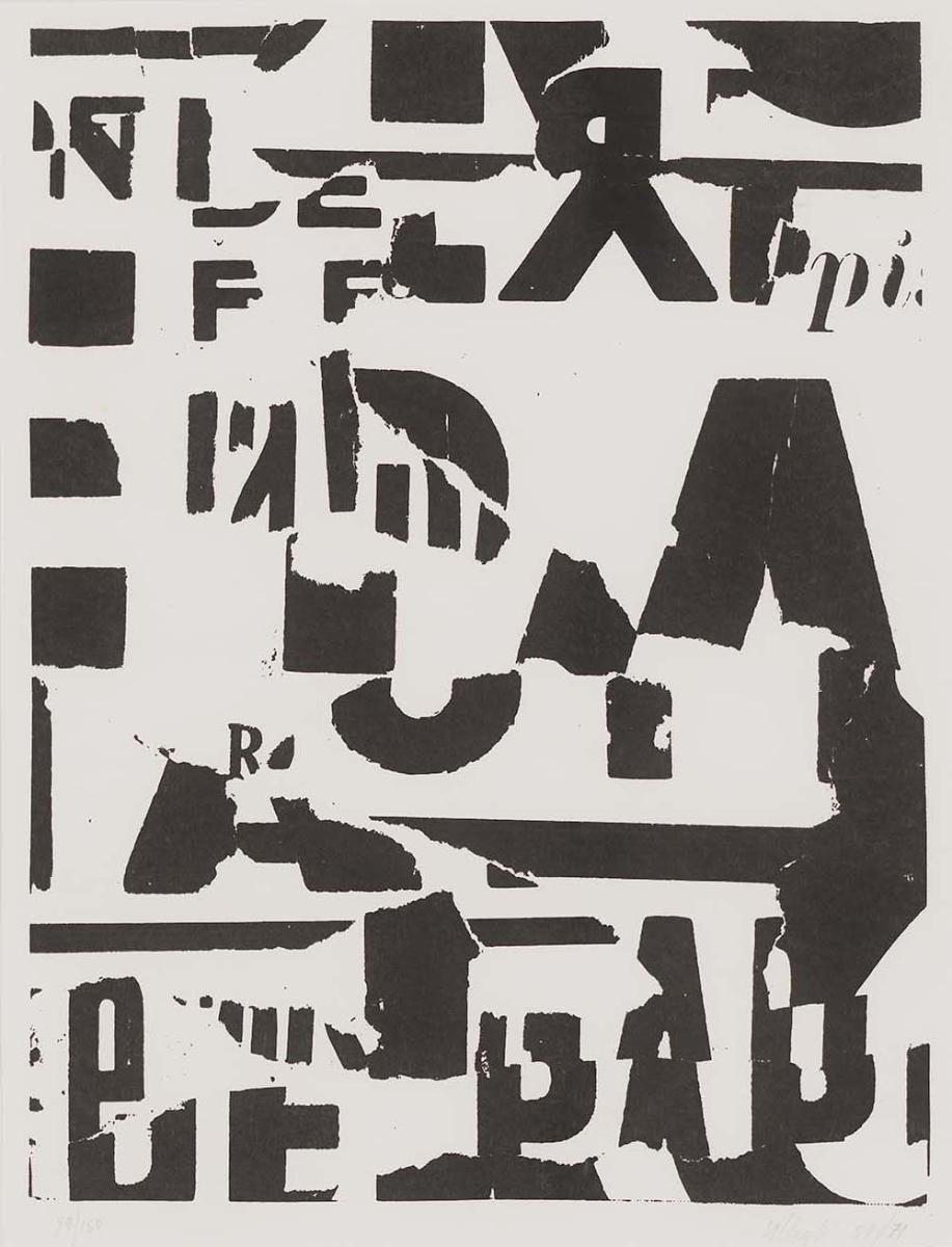 Lettre Noir