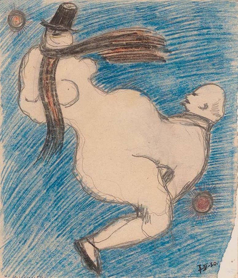 Lenin and Snowman. From the series “Monument”