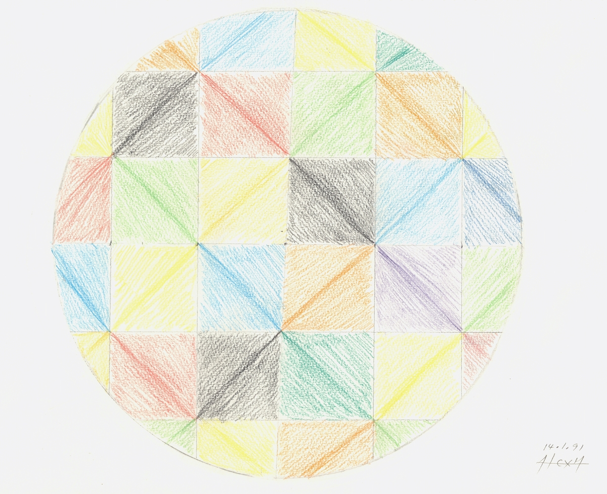 Colorful disc